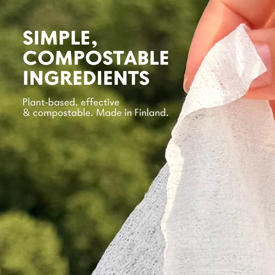 Lunette Cup Wipes 20 pack