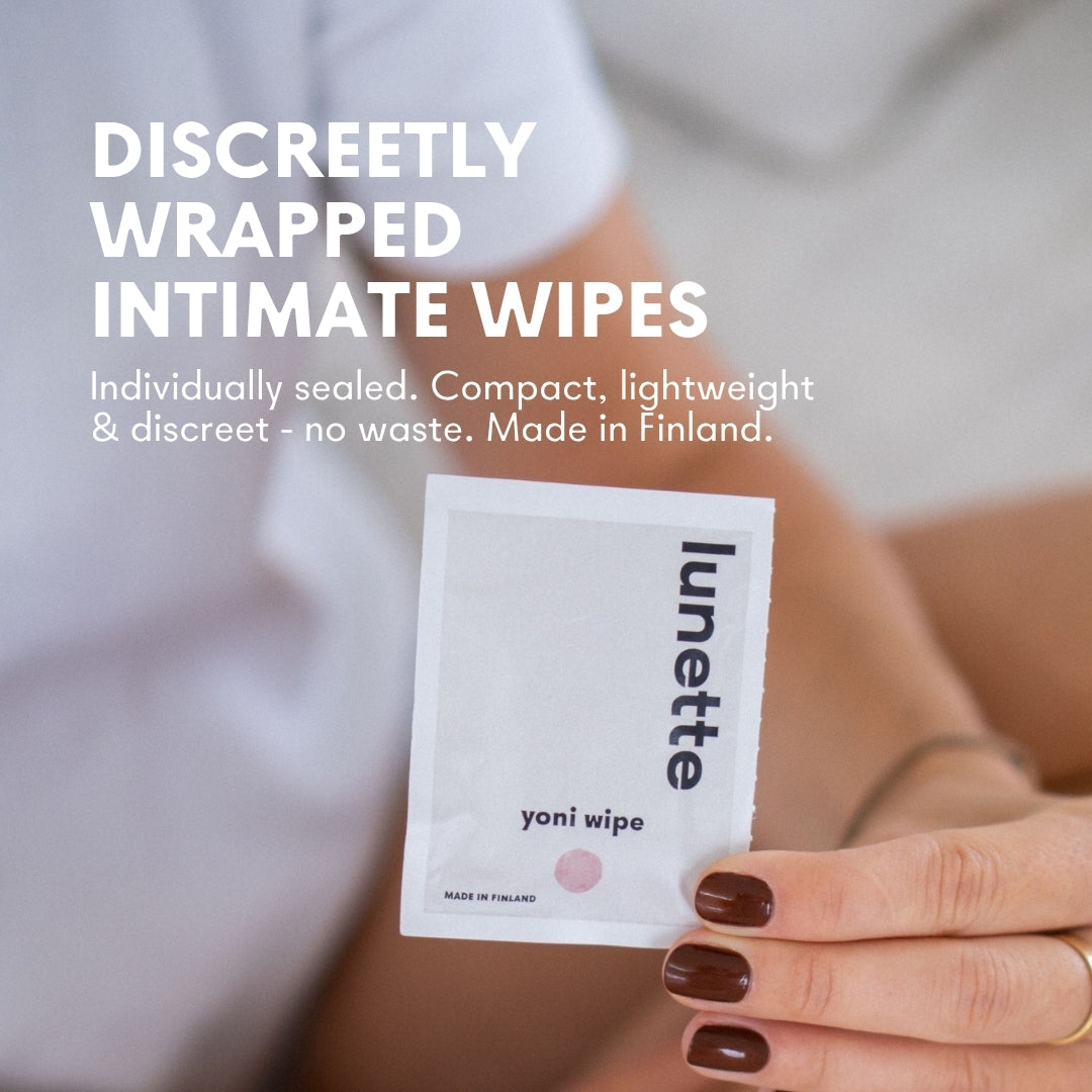 Lunette Yoni Wipes 20 pack
