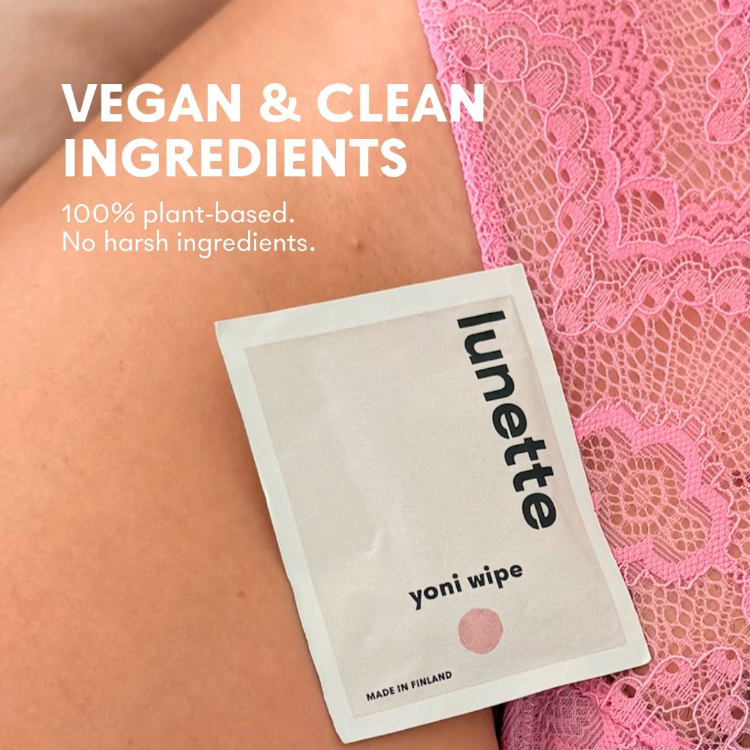 Lunette Yoni Wipes 20 pack