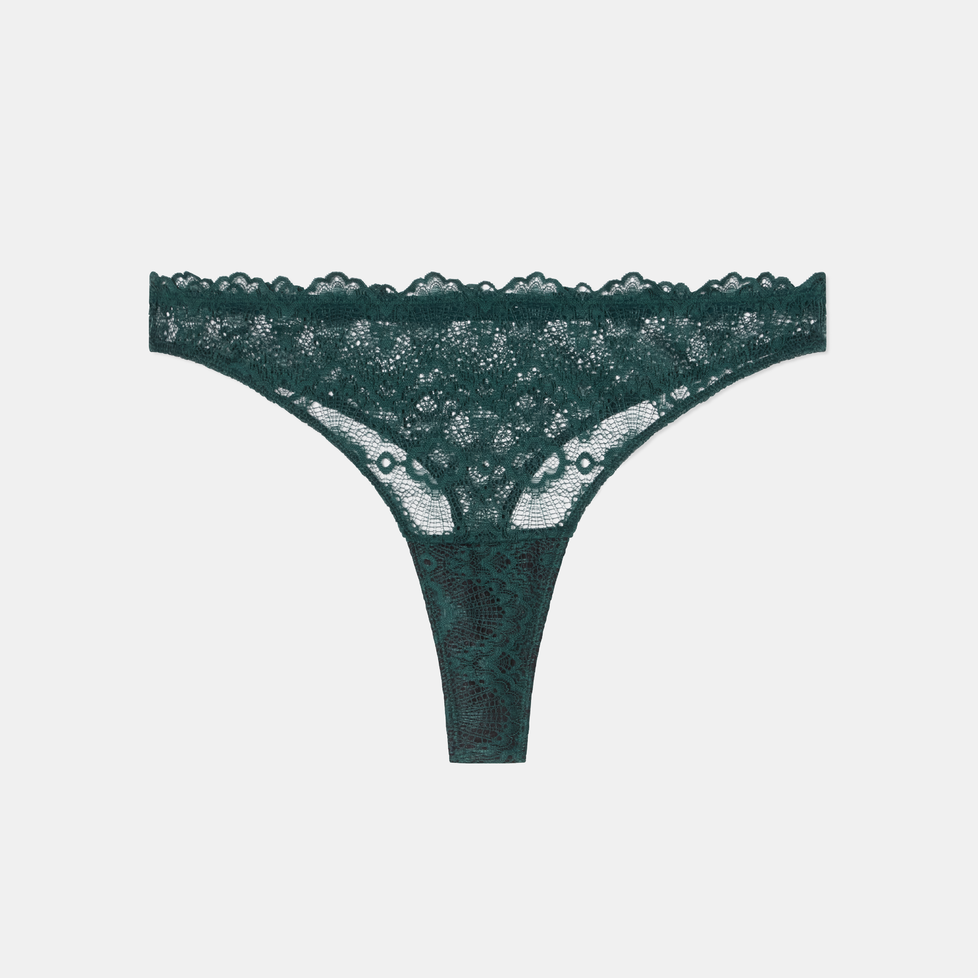 Understatement Lace Period Thong
