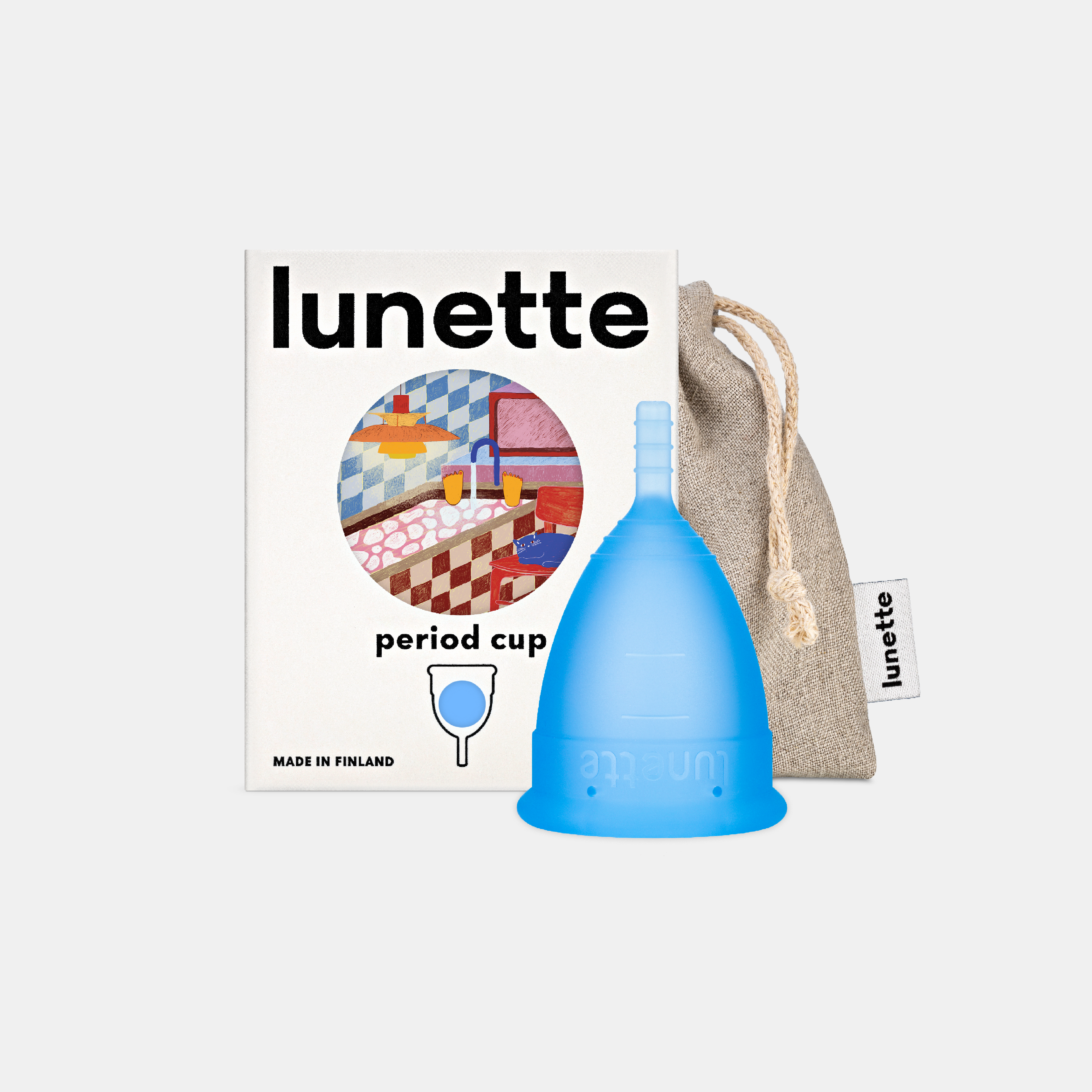 period cup blue